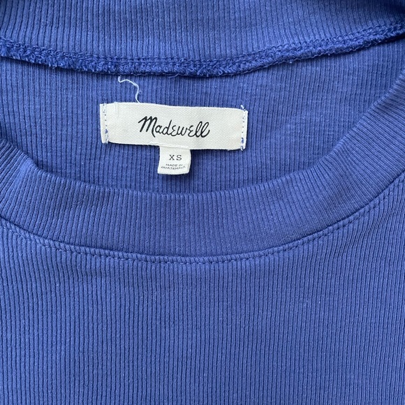 Supima® Rib Crop Tee - Picture 3 of 5